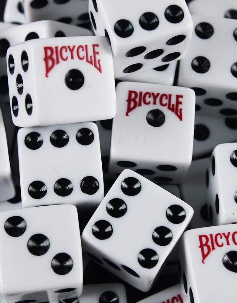 BICYCLE DICE BLISTER 5PK SET