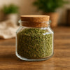 REGENT GLASS ROUND JARS WITH CORK LID 6PK, 130ML