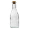 REGENT GLASS OIL/VINEGAR BOTTLE ROUND WITH CORK LID 6 PACK, 300ML (65MM DIAX194MM)