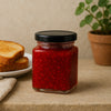 REGENT GLASS SQUARE JAR WITH BLACK LID 12 PACK, 100ML