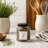 REGENT GLASS HEXAGONAL JARS WITH BLACK LIDS 12PK, 85ML