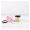 REGENT GLASS HEXAGONAL JARS WITH BLACK LIDS 12PK, 60ML
