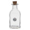 REGENT GLASS SQUARE BOTTLES WITH CORK LIDS 6 PACK, 120ML (114X51X51MM)