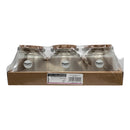 REGENT GLASS ROUND BOTTLES WITH CORK LIDS 6PK, 260ML