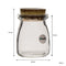 REGENT GLASS ROUND BOTTLES WITH CORK LIDS 6 PACK, 100ML (56MM DIAX76MM)