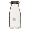 REGENT GLASS ROUND BOTTLES WITH CORK LIDS 6 PACK, 190ML (57MM DIAX133MM)