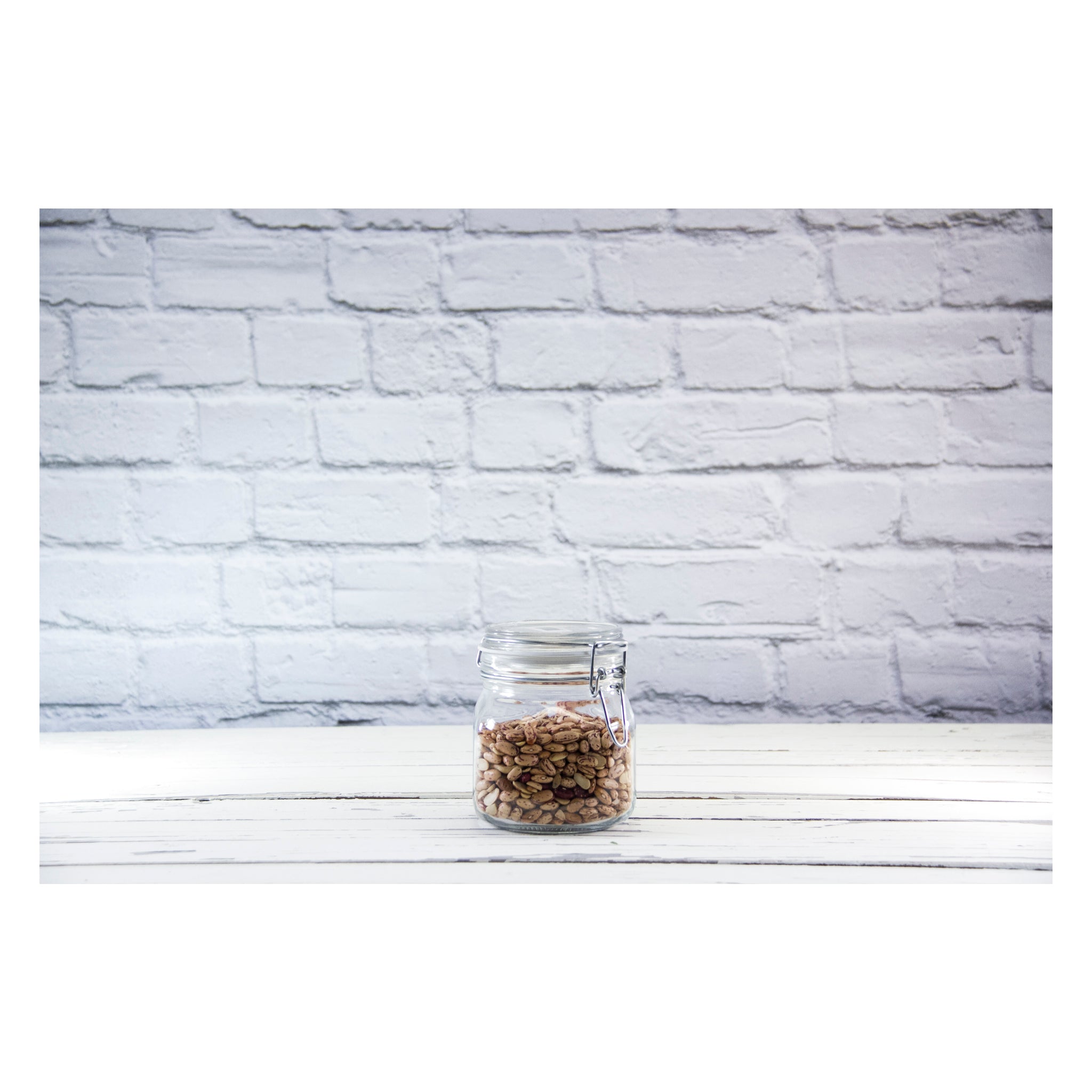 CONSOL STORE-IT JAR WITH CLIP TOP LID, 750ML