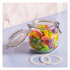 CONSOL STORE-IT JAR WITH CLIP TOP LID, 750ML