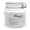 CONSOL STORE-IT JAR WITH CLIP TOP LID, 750ML