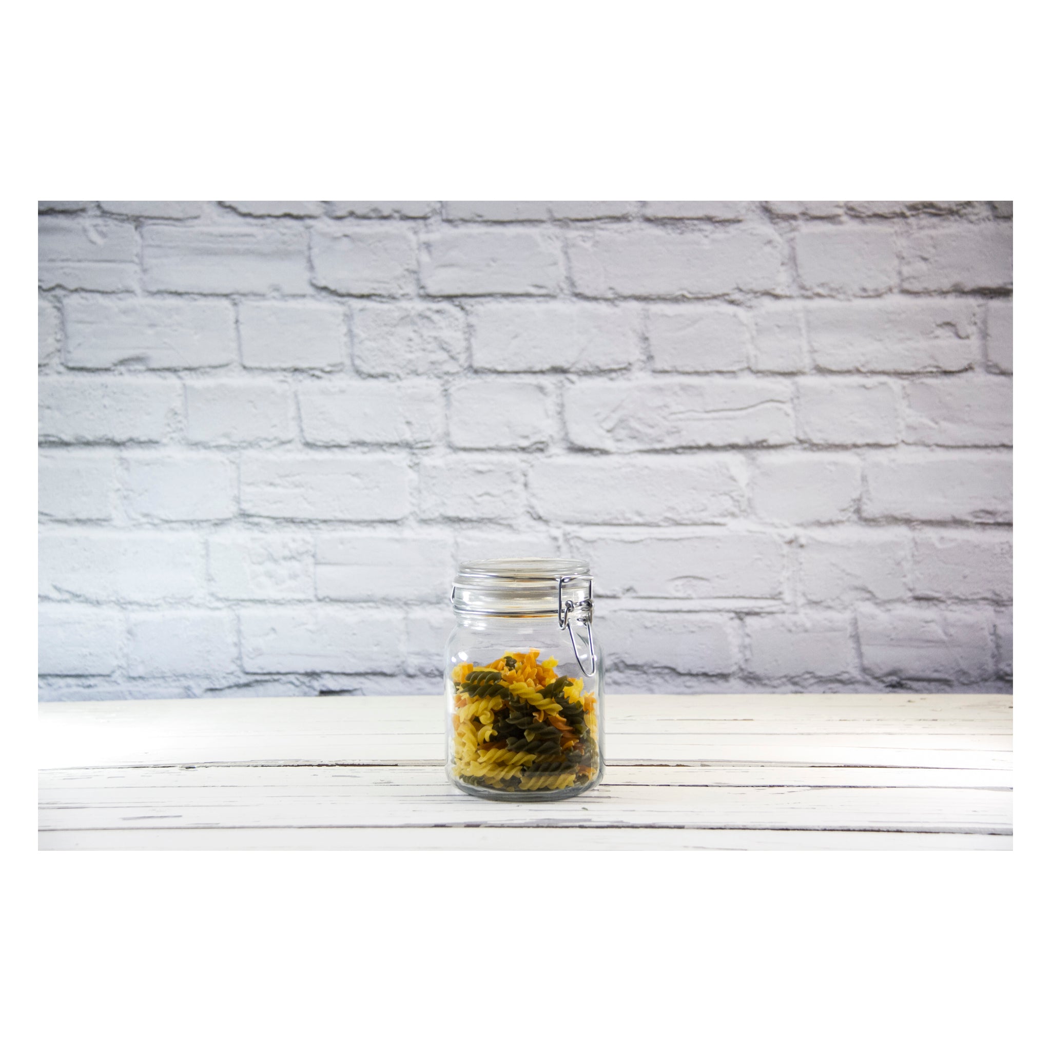 CONSOL STORE-IT JAR WITH CLIP TOP LID, 1L