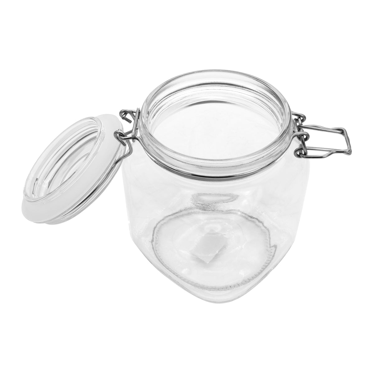 CONSOL STORE-IT JAR WITH CLIP TOP LID, 1L