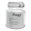 CONSOL STORE-IT JAR WITH CLIP TOP LID, 1L