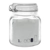 CONSOL STORE-IT JAR WITH CLIP TOP LID, 1L