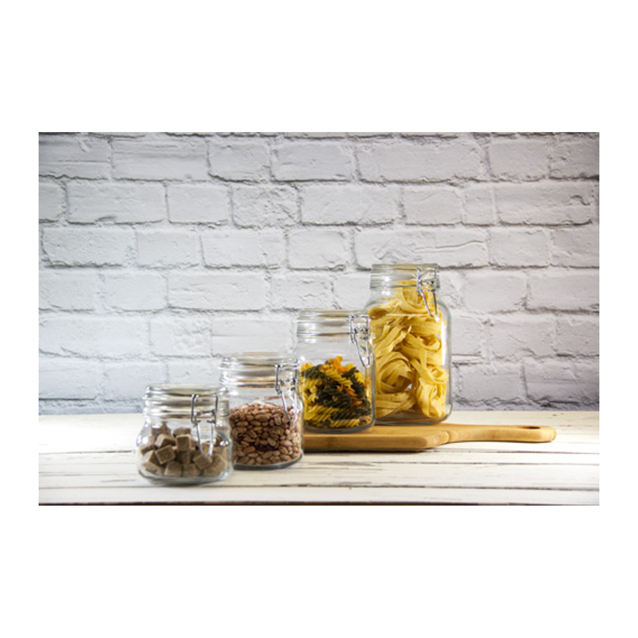 CONSOL STORE-IT JAR WITH CLIP TOP LID, 500ML
