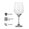CONSOL LYON STEM RED WINE GLASS 2PK, 600ML