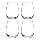 CONSOL BORDEAUX STEMLESS WINE GLASS 4PK, 350ML