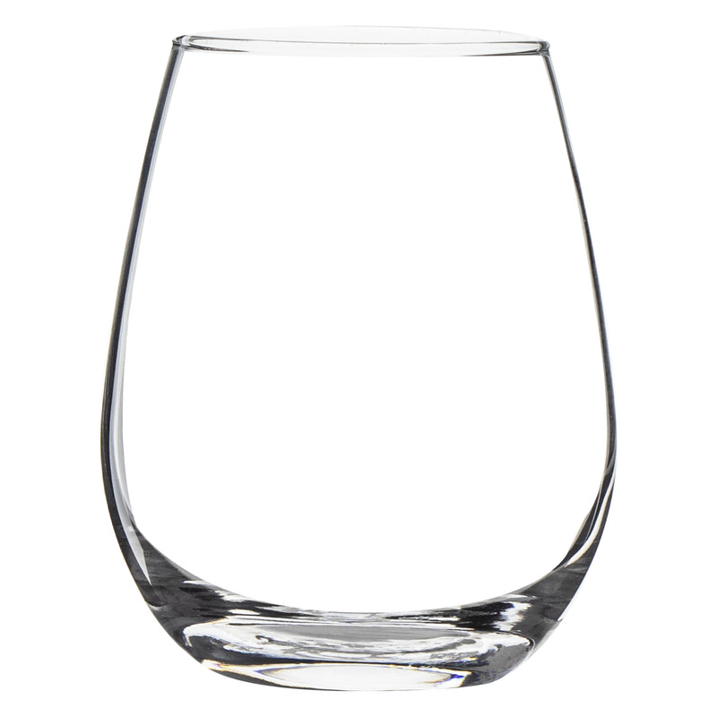 CONSOL BORDEAUX STEMLESS WINE GLASS 4 PACK, (350ML)