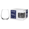 CONSOL BORDEAUX STEMLESS WINE GLASS 4 PACK, (350ML)