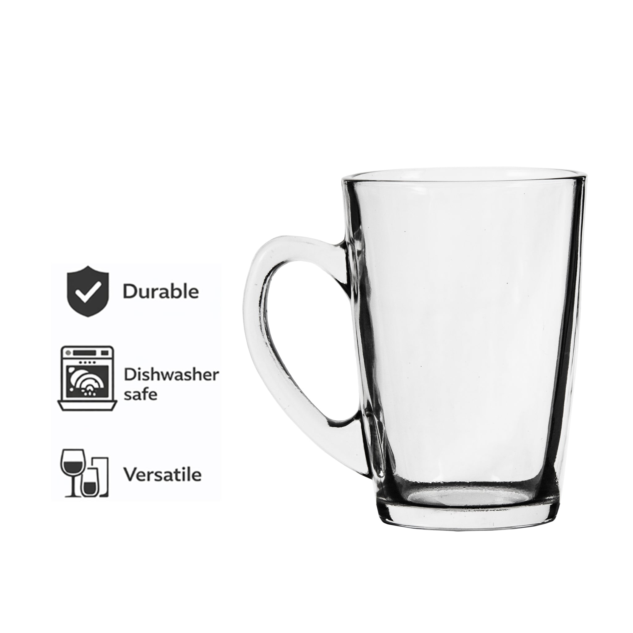 CONSOL SAN MARCO COFFEE MUG 4PK, 225ML