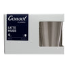 CONSOL SAN MARCO LATTE MUG 4PK, 350ML
