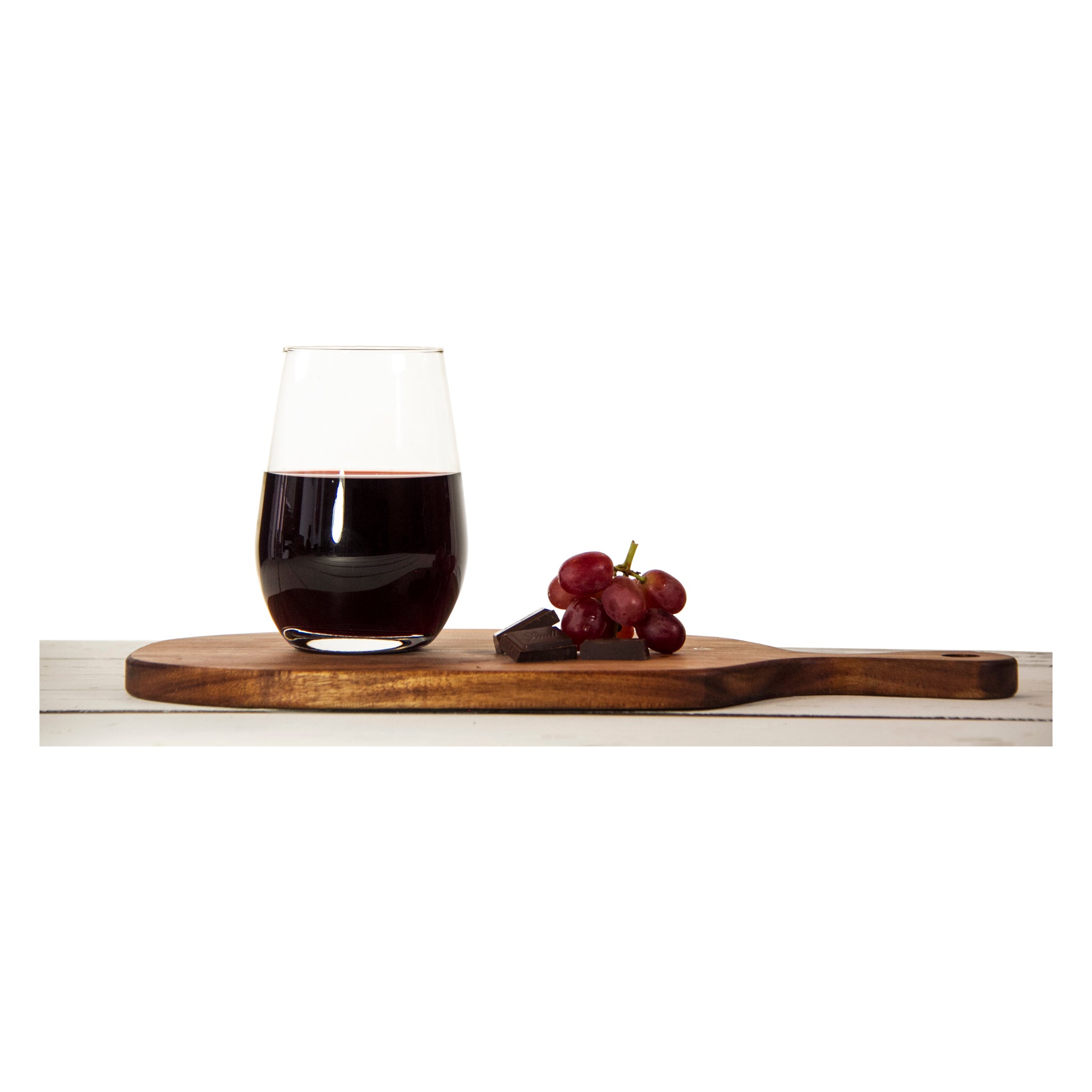 CONSOL BORDEAUX STEMLESS WINE GLASS 4PK, 480ML