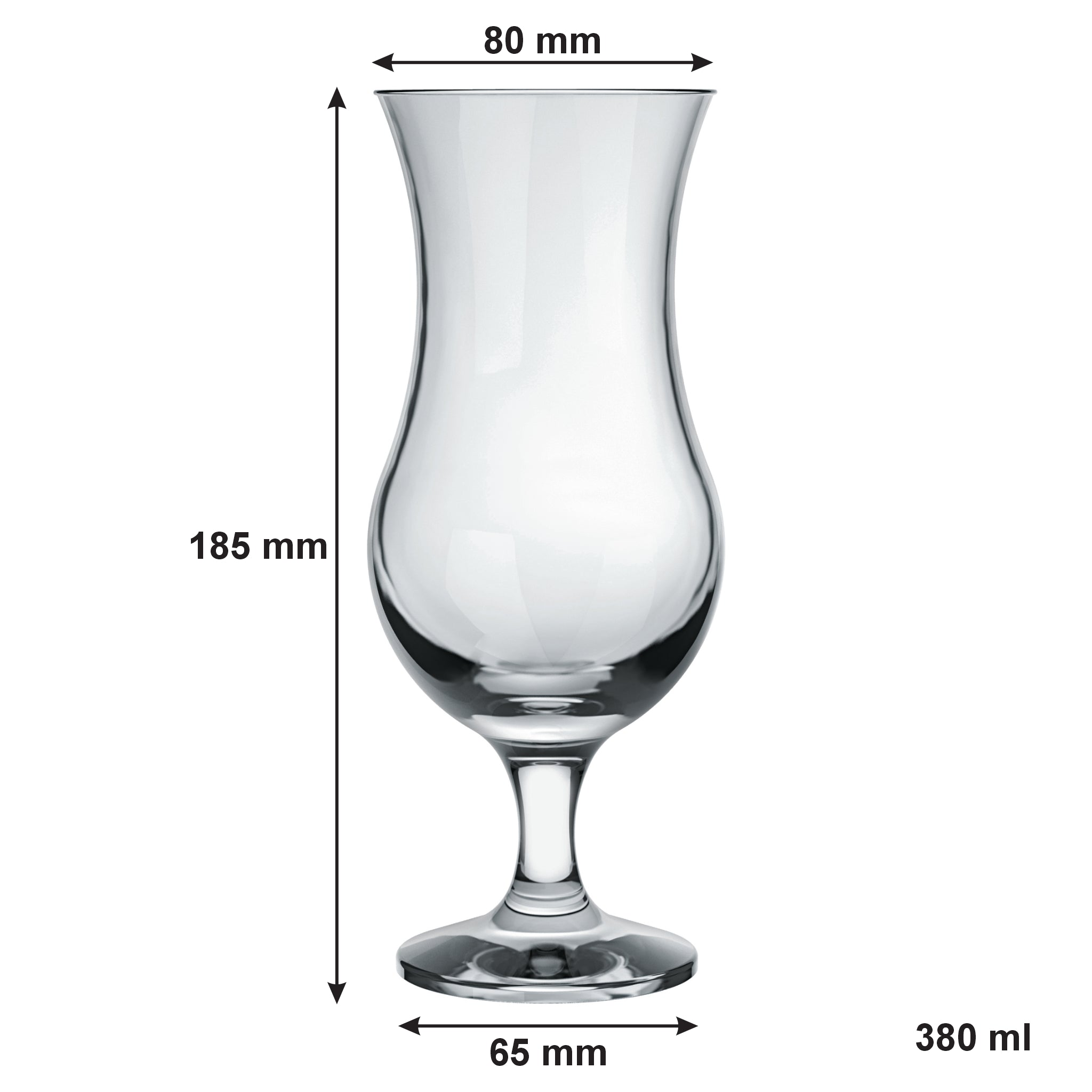 CONSOL MONACO COCKTAIL GLASS 4PK, 355ML