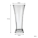CONSOL BERLIN PILSNER GLASS 4 PACK, (320ML)