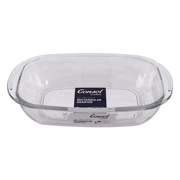 CONSOL LISBON RECTANGULAR ROASTER, 1.8LT (290X184X64MM)