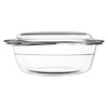 CONSOL CORDOBA ROUND GLASS CASSEROLE WITH LID, 1.4L