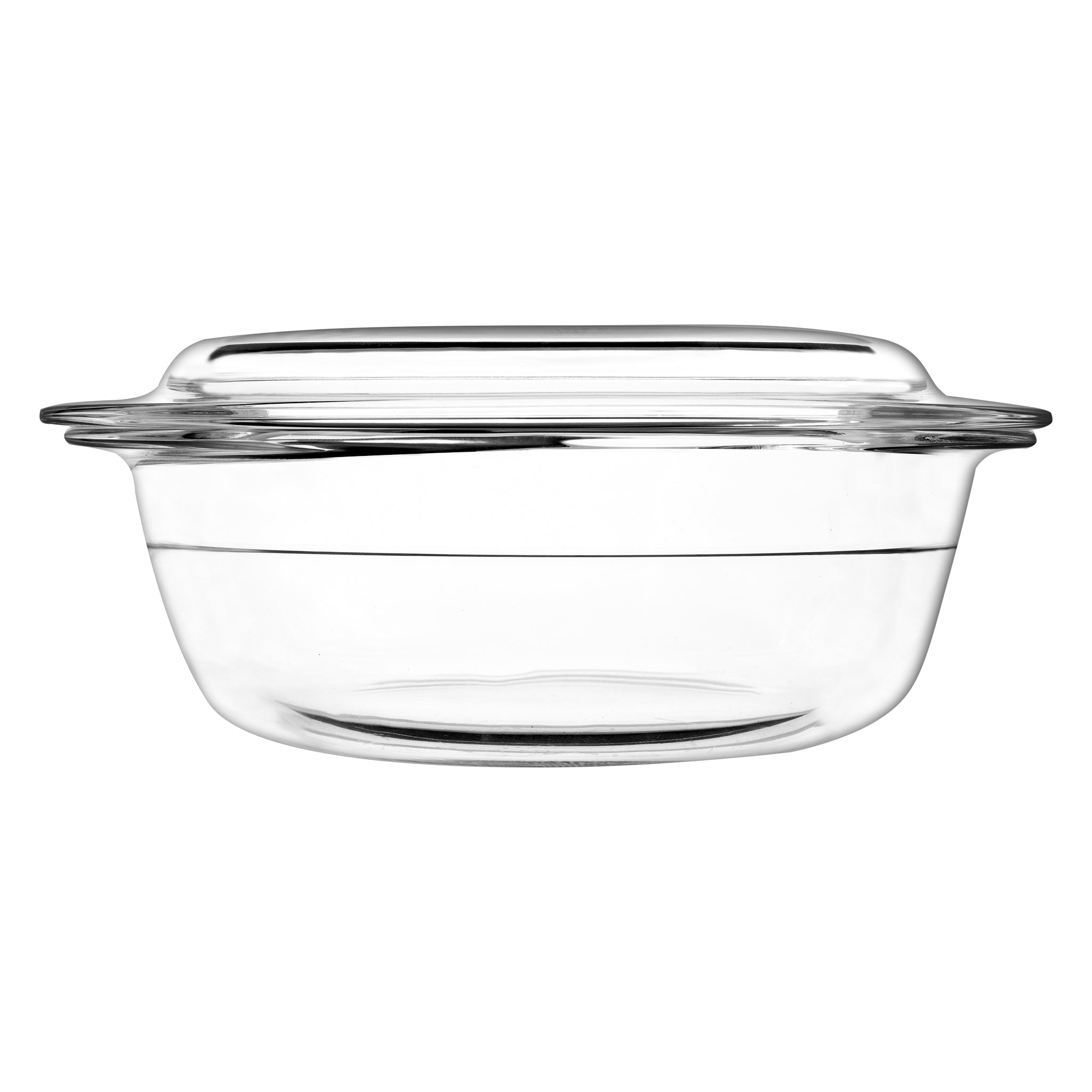 CONSOL CORDOBA ROUND GLASS CASSEROLE WITH LID, 1.4L