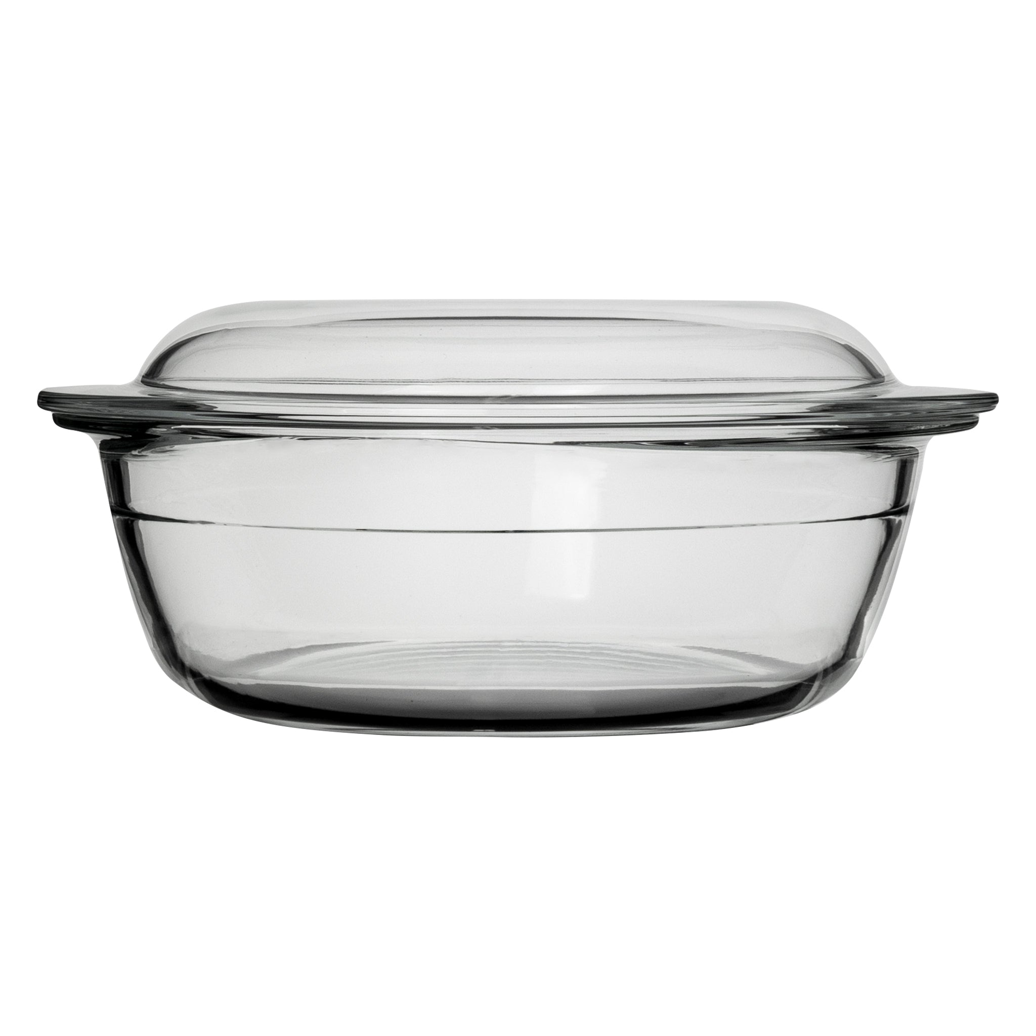 CONSOL CORDOBA ROUND GLASS CASSEROLE WITH LID, 3.1L