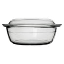 CONSOL CORDOBA ROUND GLASS CASSEROLE WITH LID, 3.1L