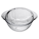 CONSOL CORDOBA ROUND GLASS CASSEROLE WITH LID, 3.1 L
