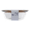 CONSOL CORDOBA ROUND GLASS CASSEROLE WITH LID, 3.1L