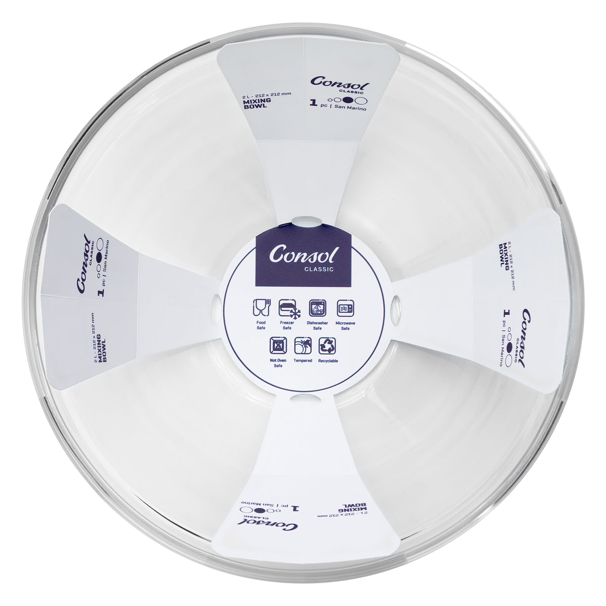 CONSOL SAN MARINO MIXING BOWL, 2L