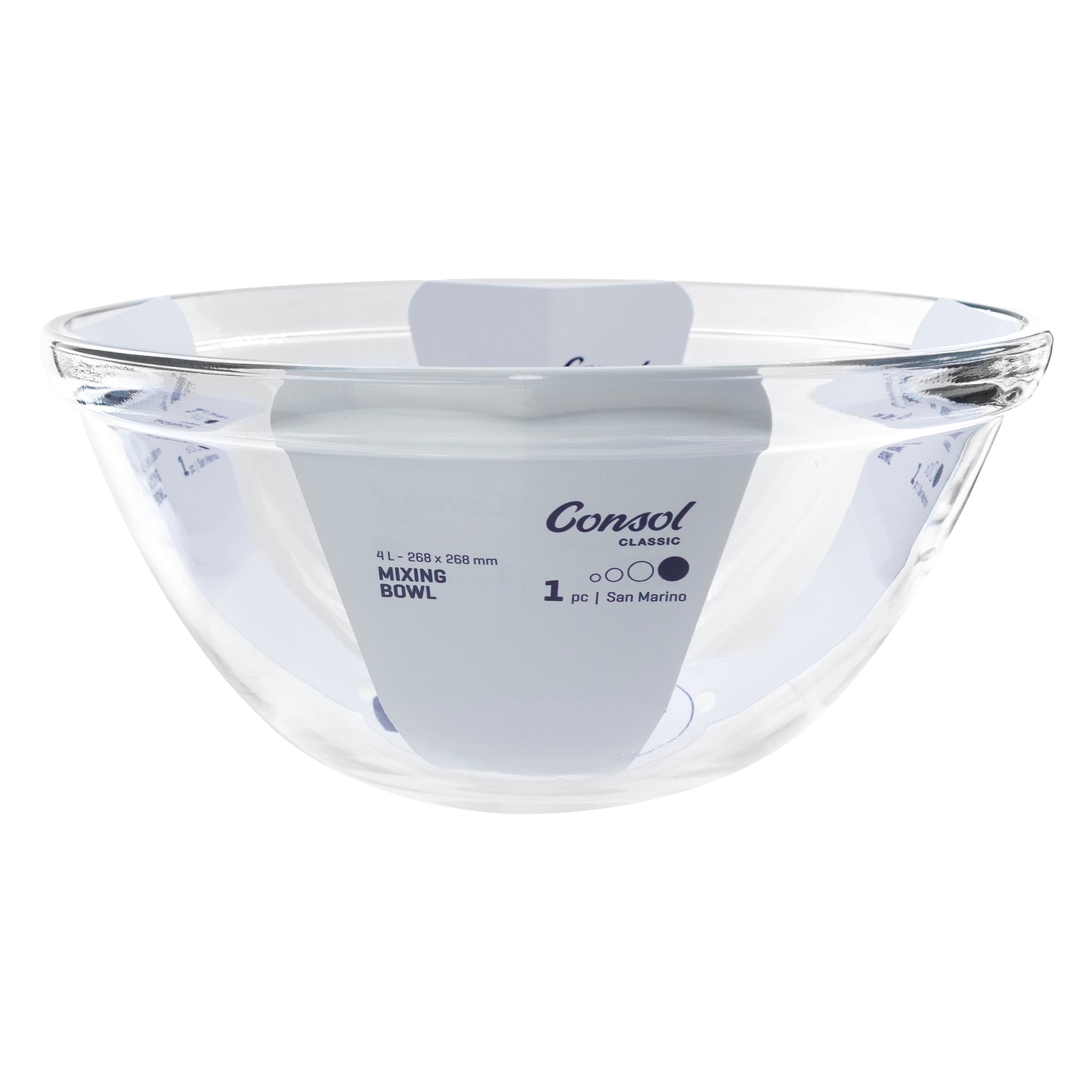 CONSOL SAN MARINO MIXING BOWL, 4L