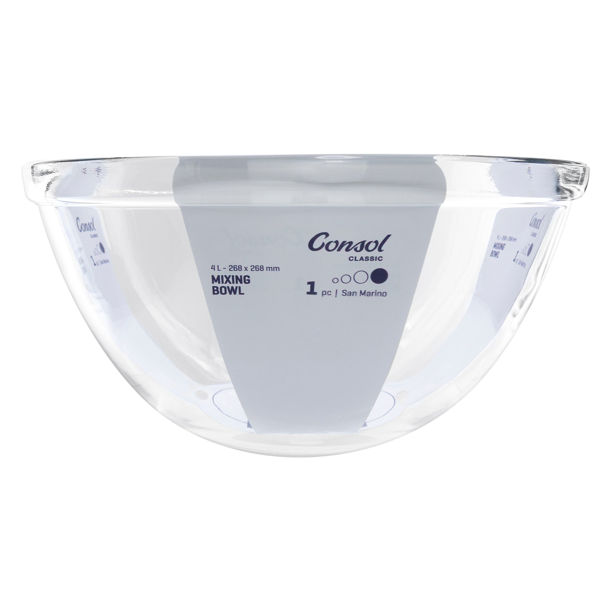 CONSOL SAN MARINO MIXING BOWL, 4L