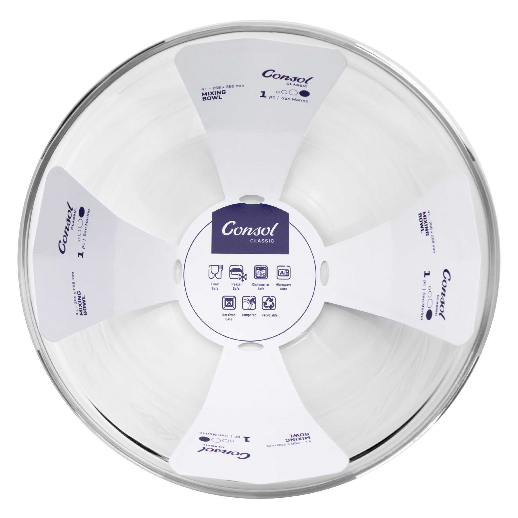 CONSOL SAN MARINO MIXING BOWL, 4L
