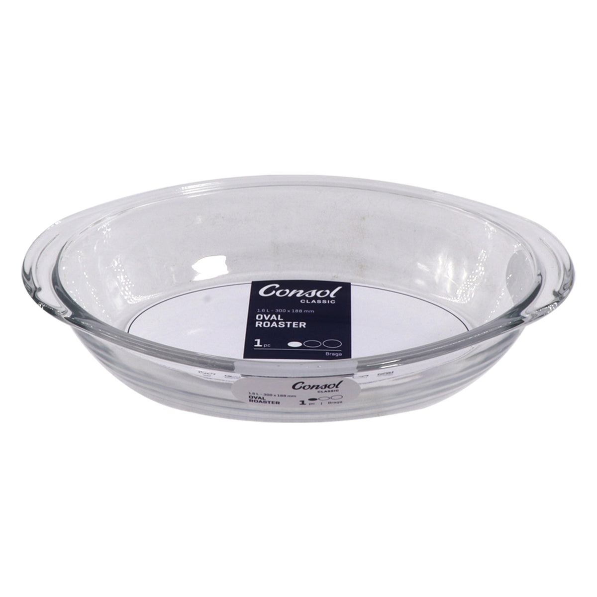 CONSOL BRAGA OVAL ROASTER, 1.6L