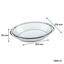 CONSOL BRAGA OVAL ROASTER, 2.5LT (355X225X65MM)