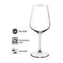 CONSOL SIGNATURE VIENNA CRYSTAL STEM RED WINE GLASS 4PK, 450ML
