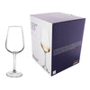 CONSOL SIGNATURE VIENNA CRYSTAL STEM WHITE WINE GLASS 4PK, 360ML