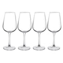 CONSOL SIGNATURE VIENNA CRYSTAL STEM WHITE WINE GLASS 4 PACK, (360ML)