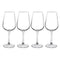 CONSOL SIGNATURE VIENNA CRYSTAL STEM WHITE WINE GLASS 4 PACK, (360ML)