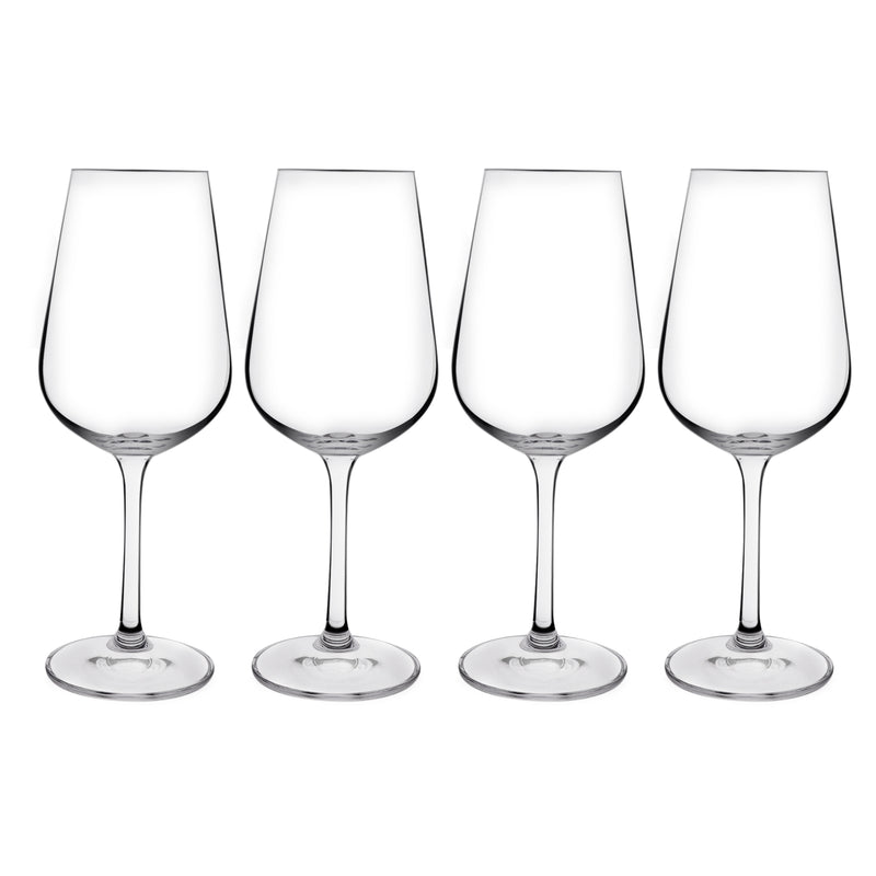 CONSOL SIGNATURE VIENNA CRYSTAL STEM WHITE WINE GLASS 4 PACK, (360ML)