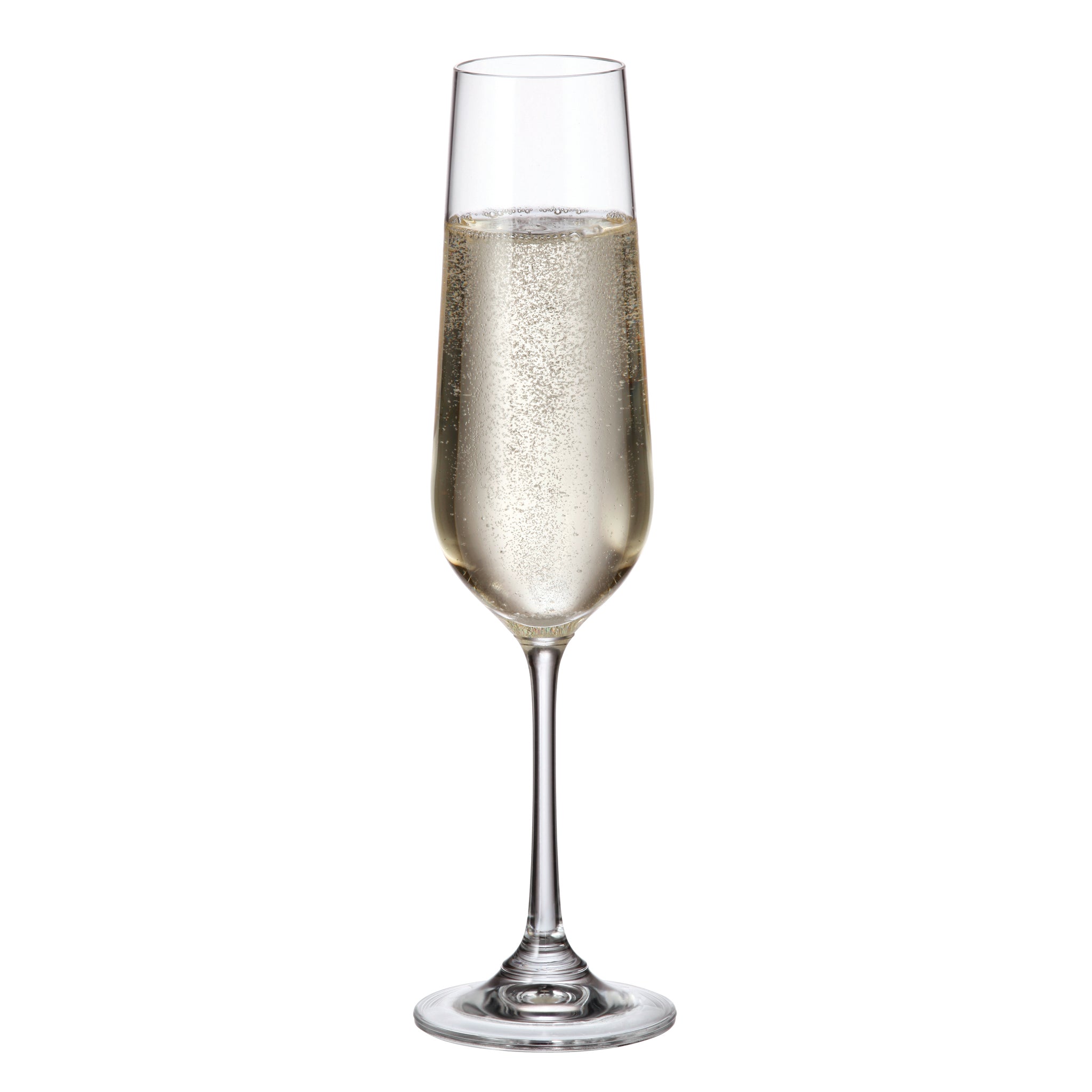 CONSOL SIGNATURE VIENNA STEM CRYSTAL CHAMPAGNE FLUTE 4PK, 200ML
