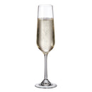 CONSOL SIGNATURE VIENNA STEM CRYSTAL CHAMPAGNE FLUTE 4 PACK, (200ML)