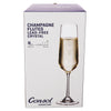 CONSOL SIGNATURE VIENNA STEM CRYSTAL CHAMPAGNE FLUTE 4 PACK, (200ML)