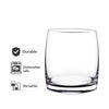 CONSOL SIGNATURE VIENNA CRYSTAL SHORT TUMBLER 4K, 290ML