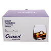 CONSOL SIGNATURE VIENNA CRYSTAL SHORT TUMBLER 4K, 290ML